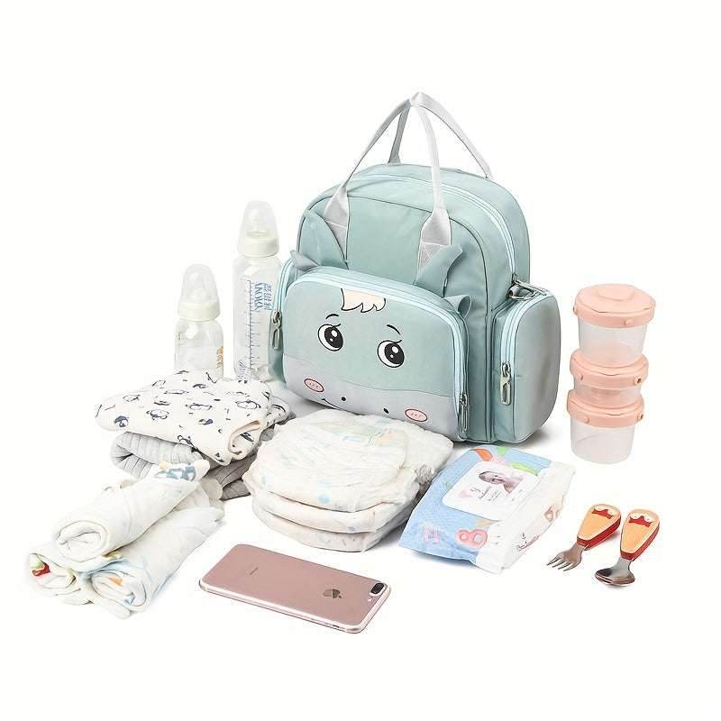 Solid Color Flare Mommy Handbag