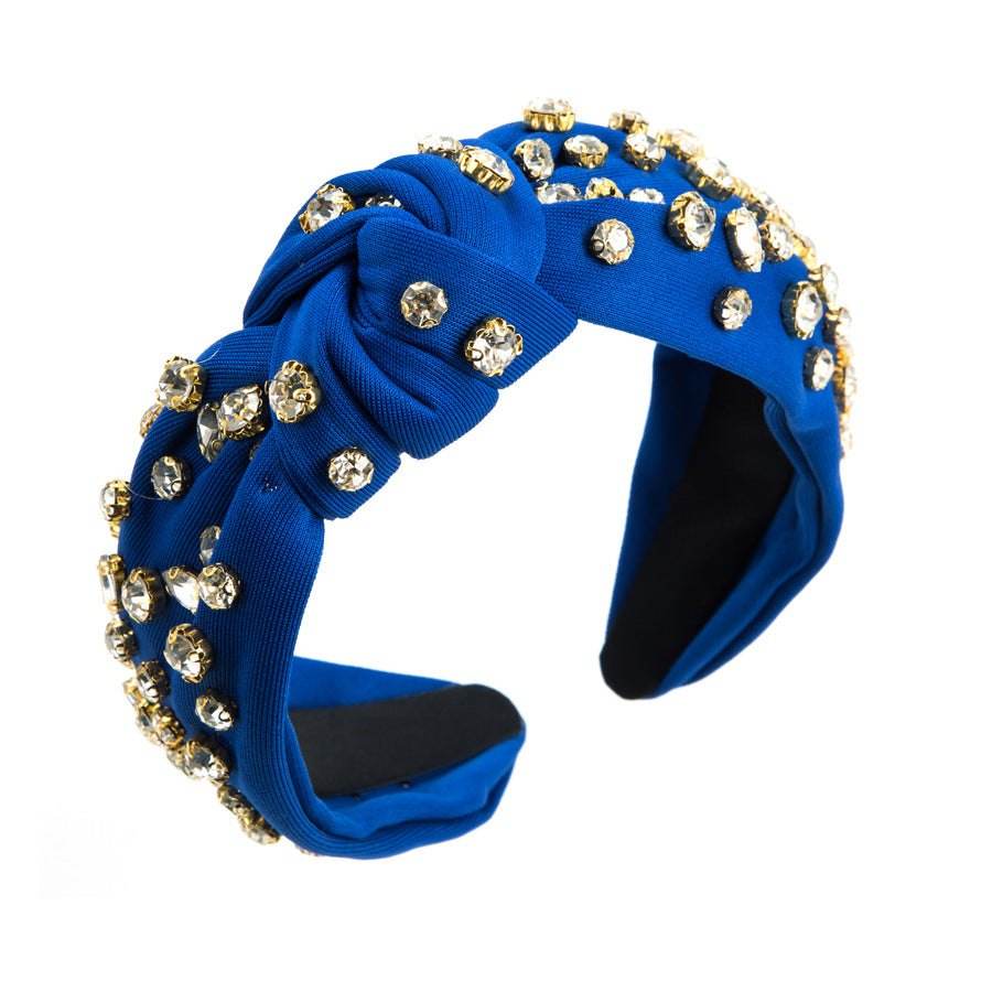 Jeweled Knotted Headband