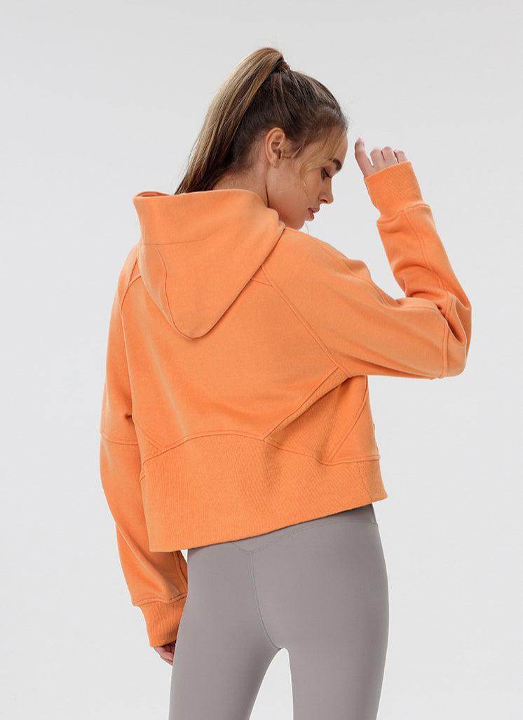 Yoga Long Sleeve Hooded Jacket