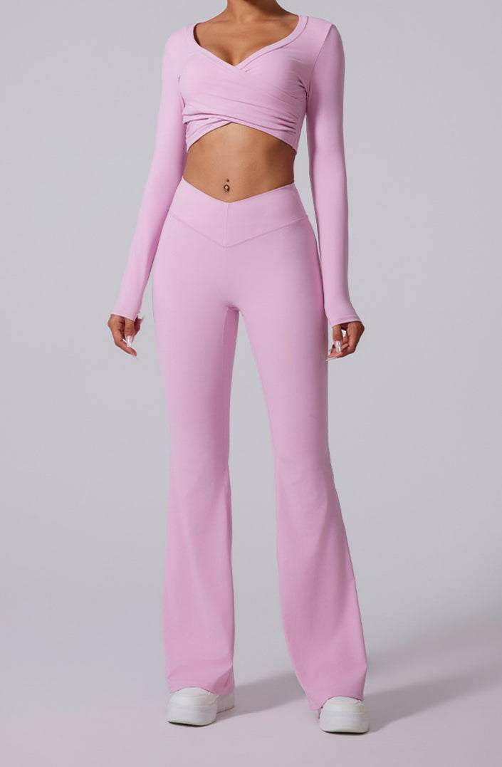 Long Sleeve Sports Yoga Set