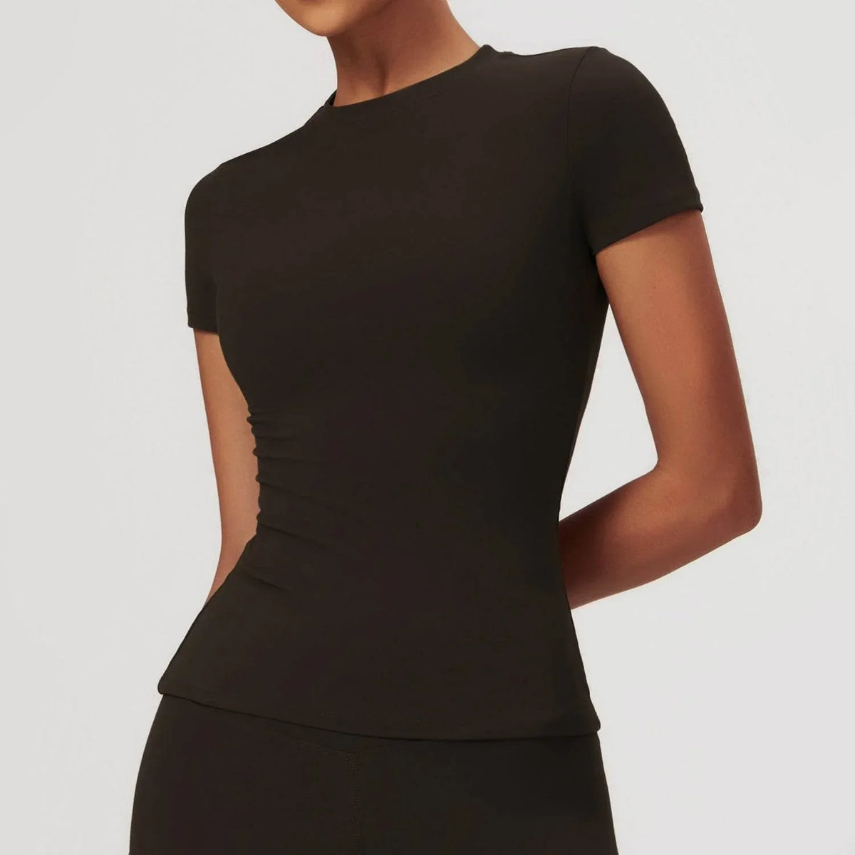 Summer Sports Short Sleeve T-Shirt - Black Coffee