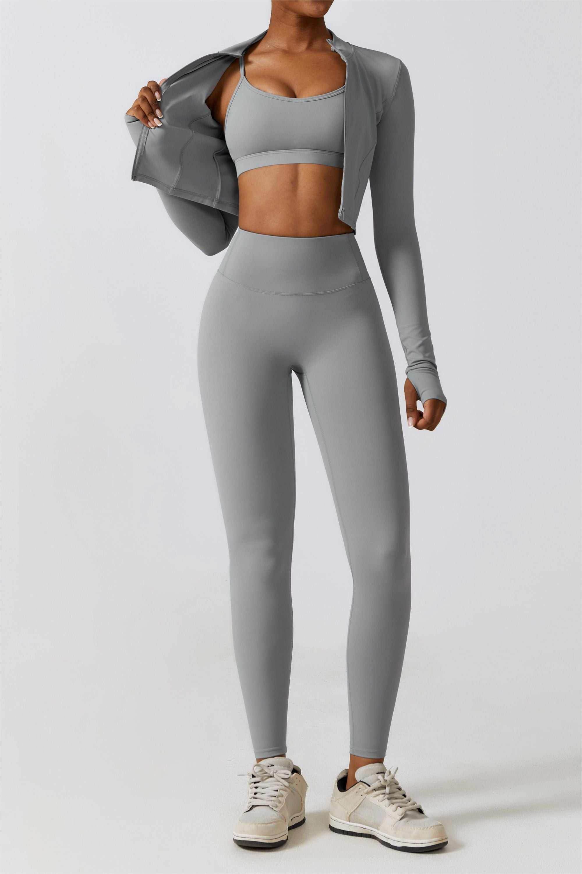 Crop Long Sleeve Jacket