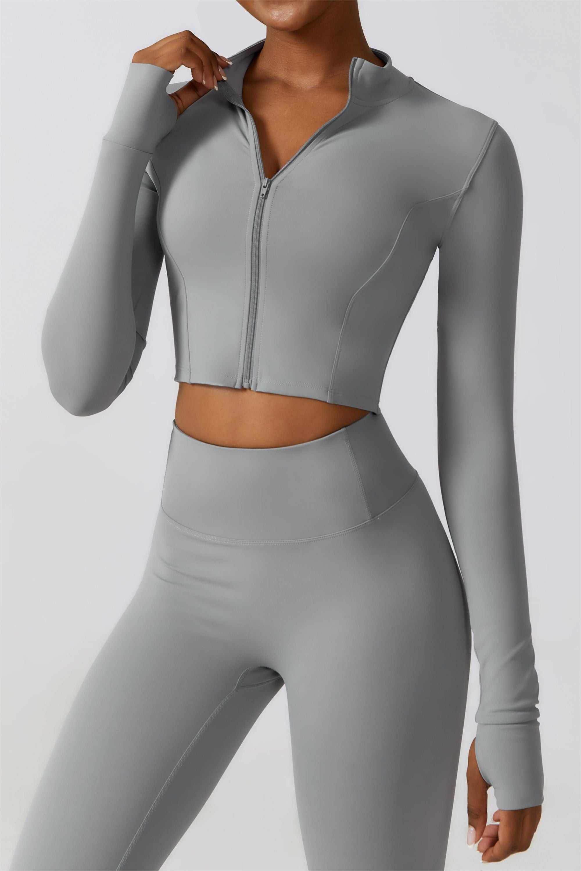 Crop Long Sleeve Jacket