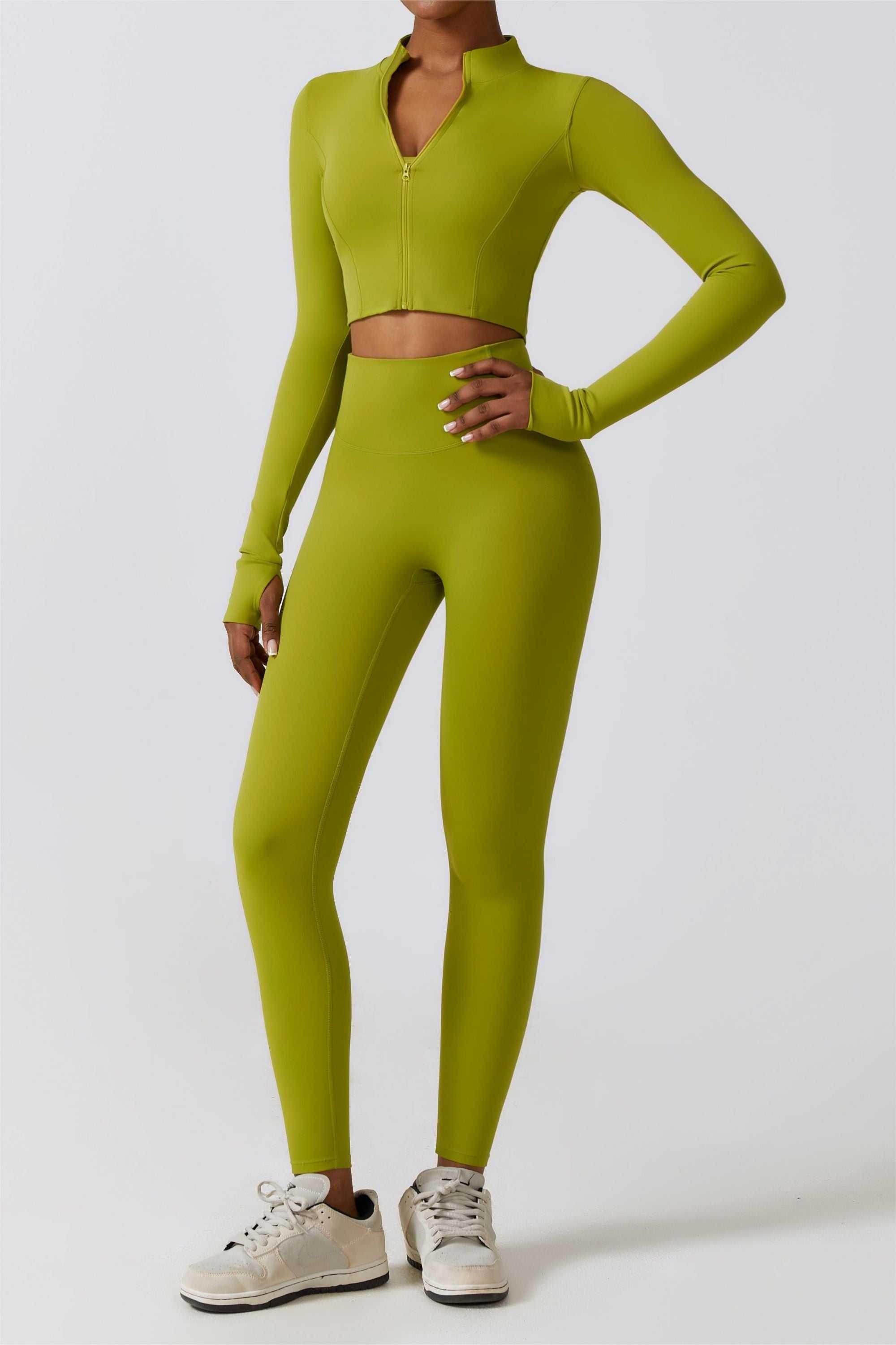 Crop Long Sleeve Jacket