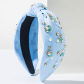 Ocean Element Headband with Diamonds Shells Pearls Starfish