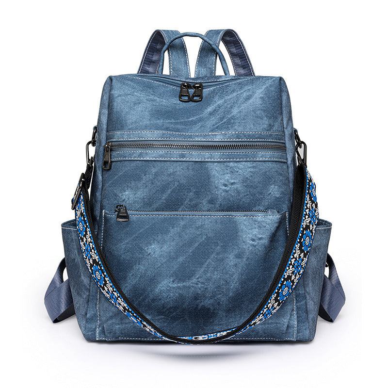 Retro Large Capacity PU Leather Backpack | Stylish and Spacious Design