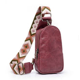 PU Leather Crossbody Bag