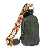 PU Leather Crossbody Bag