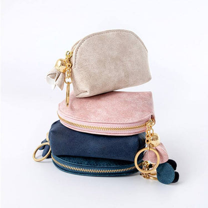 Frosted Small Coin Purse | Chic &amp; Compact for Convenient Storage