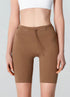 High Waisted Tummy Control Biker Shorts with Adjustable Waist