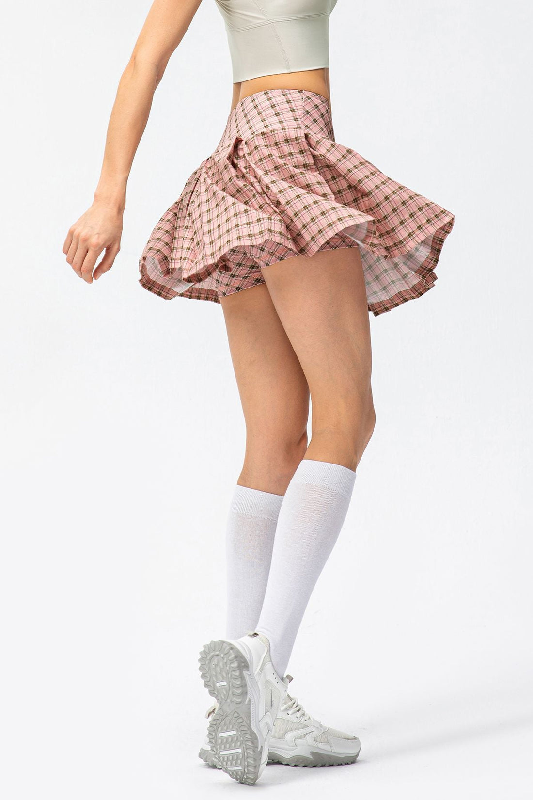 Pleated Tennis Skirts with Built-in Liner | Stylish &amp; Functional Skirt