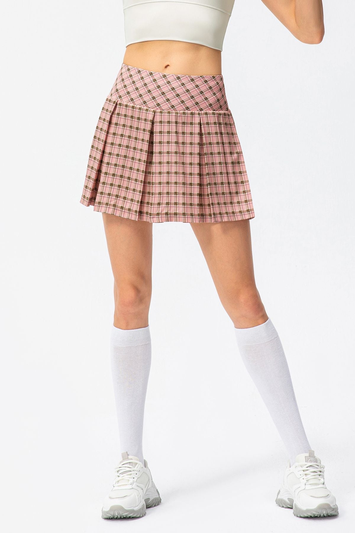 Pleated Tennis Skirts with Built-in Liner | Stylish &amp; Functional Skirt