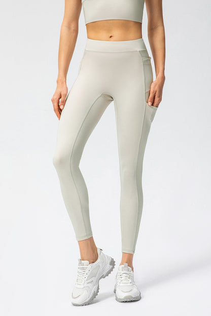 No Front Seam Leggings with Multi-Pockets