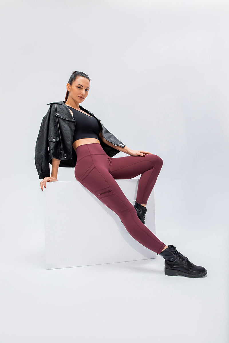 High-Rise Workout Leggings with Multi Pocket | Practical &amp; Trendy Wear