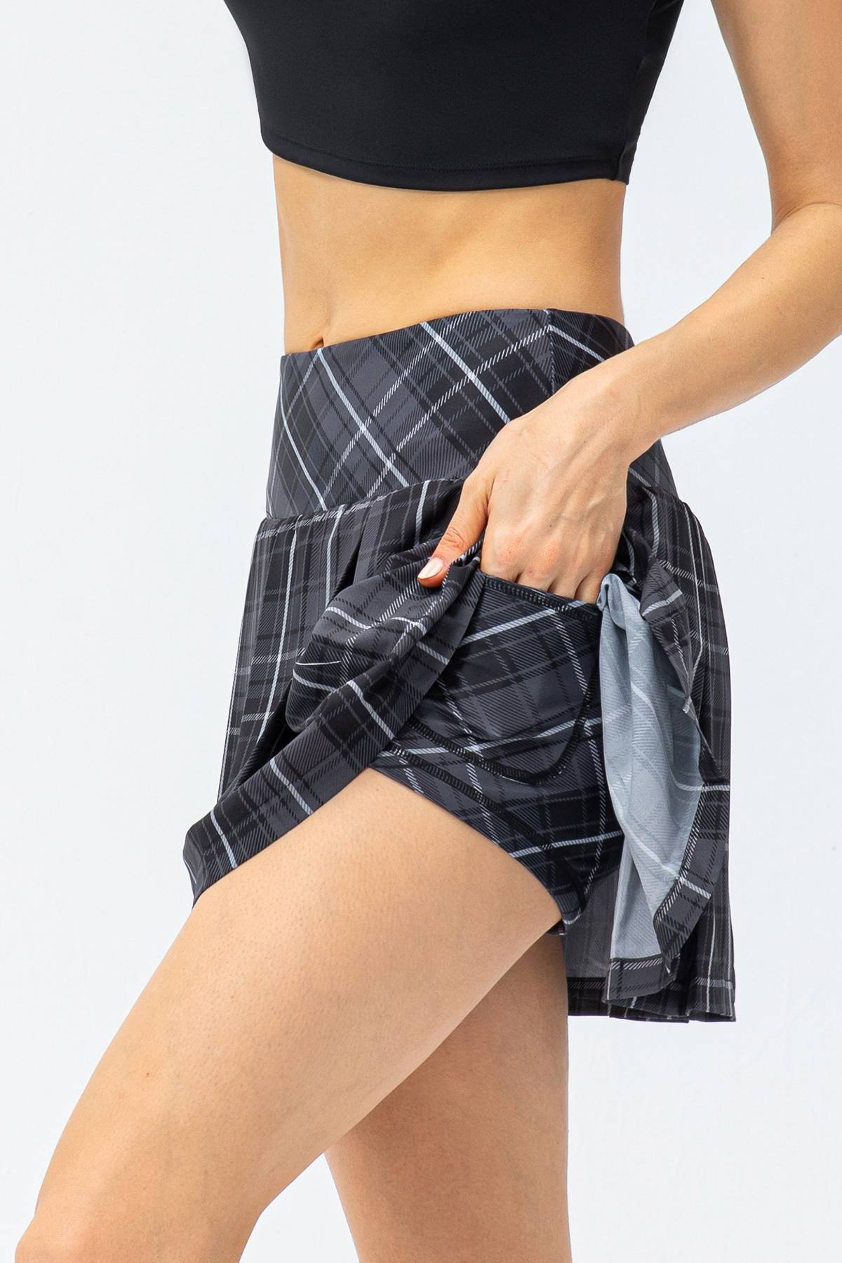 Pleated Tennis Skirts with Built-in Liner | Stylish &amp; Functional Skirt