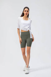 Short Sleeve Burnt-Out Shirts