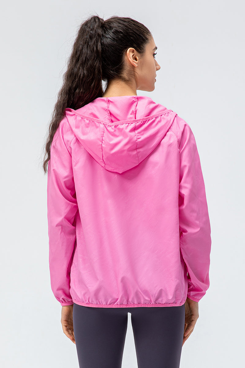 Full-Zip Packable Windbreaker | Portable &amp; Weather-Resistant