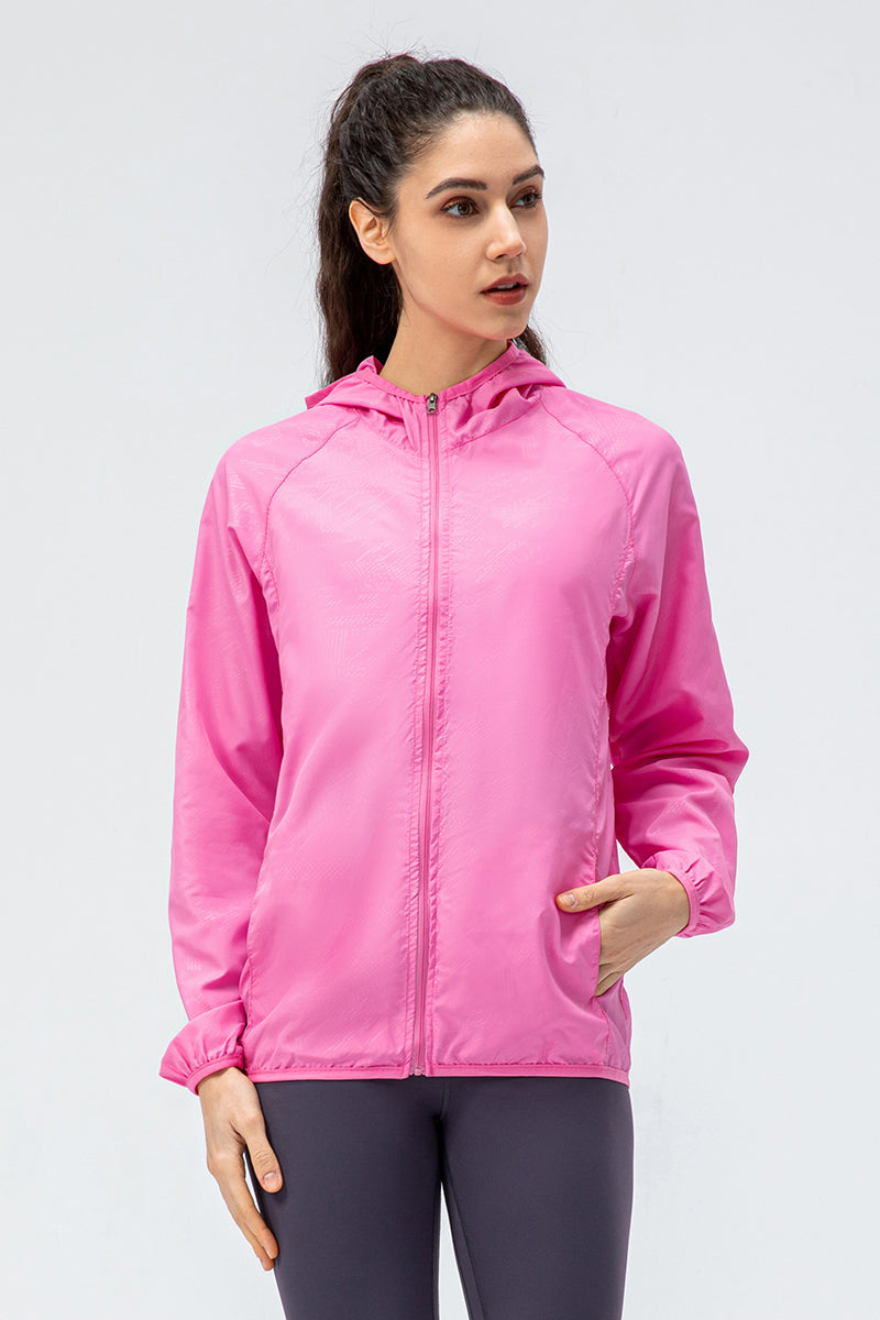 Full-Zip Packable Windbreaker | Portable &amp; Weather-Resistant