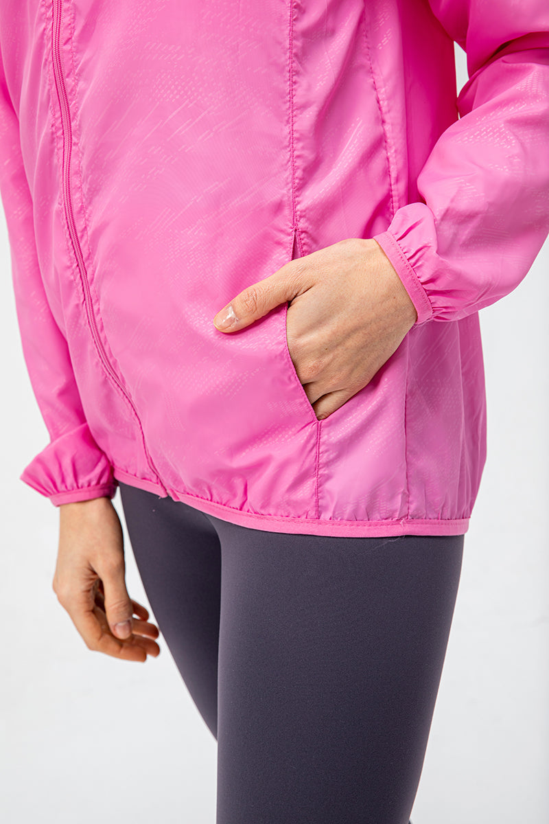 Full-Zip Packable Windbreaker | Portable &amp; Weather-Resistant