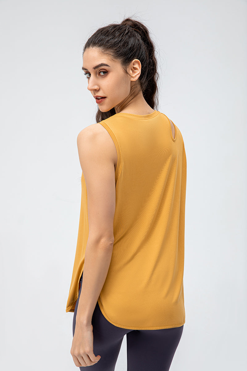 Shoulder Hollow-Carved Tank Tops for Stylish Summer Wear