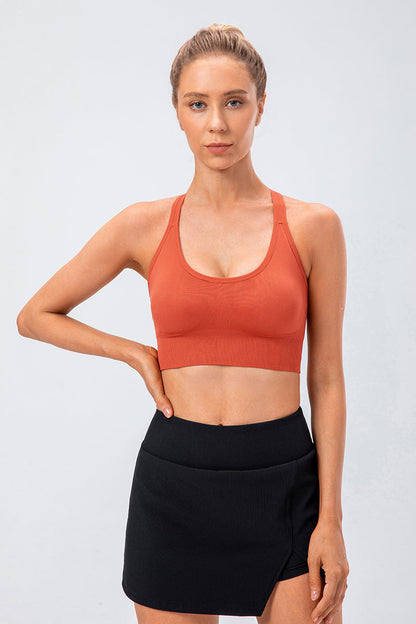 Racerback Sports Bra - Superior Support for Active Lifestyles