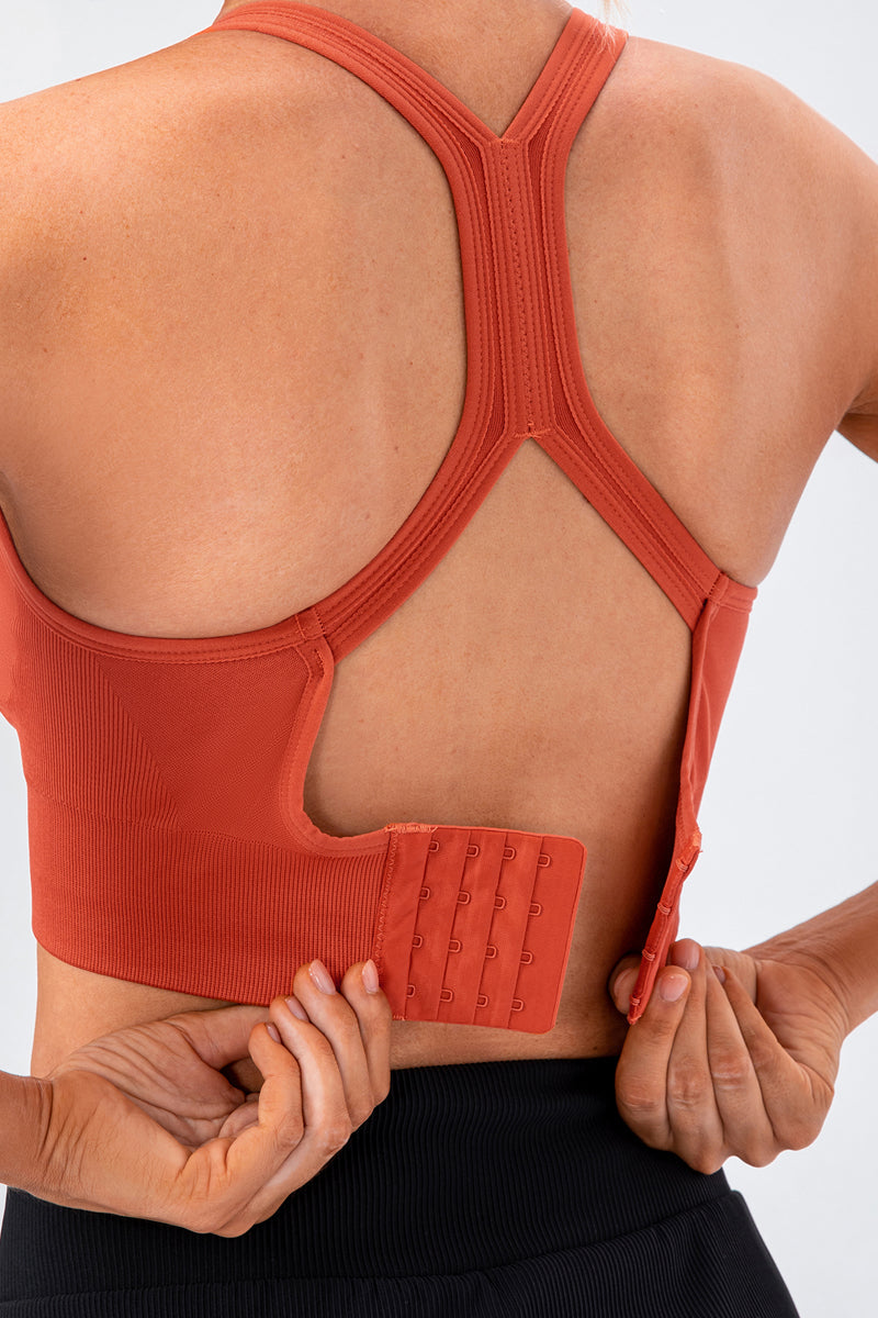 Racerback Sports Bra - Superior Support for Active Lifestyles