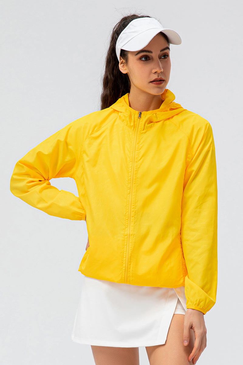 Full-Zip Packable Windbreaker | Portable &amp; Weather-Resistant