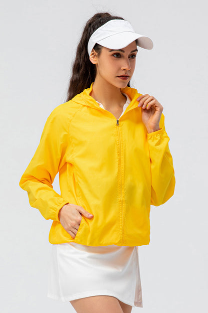 Full-Zip Packable Windbreaker | Portable &amp; Weather-Resistant