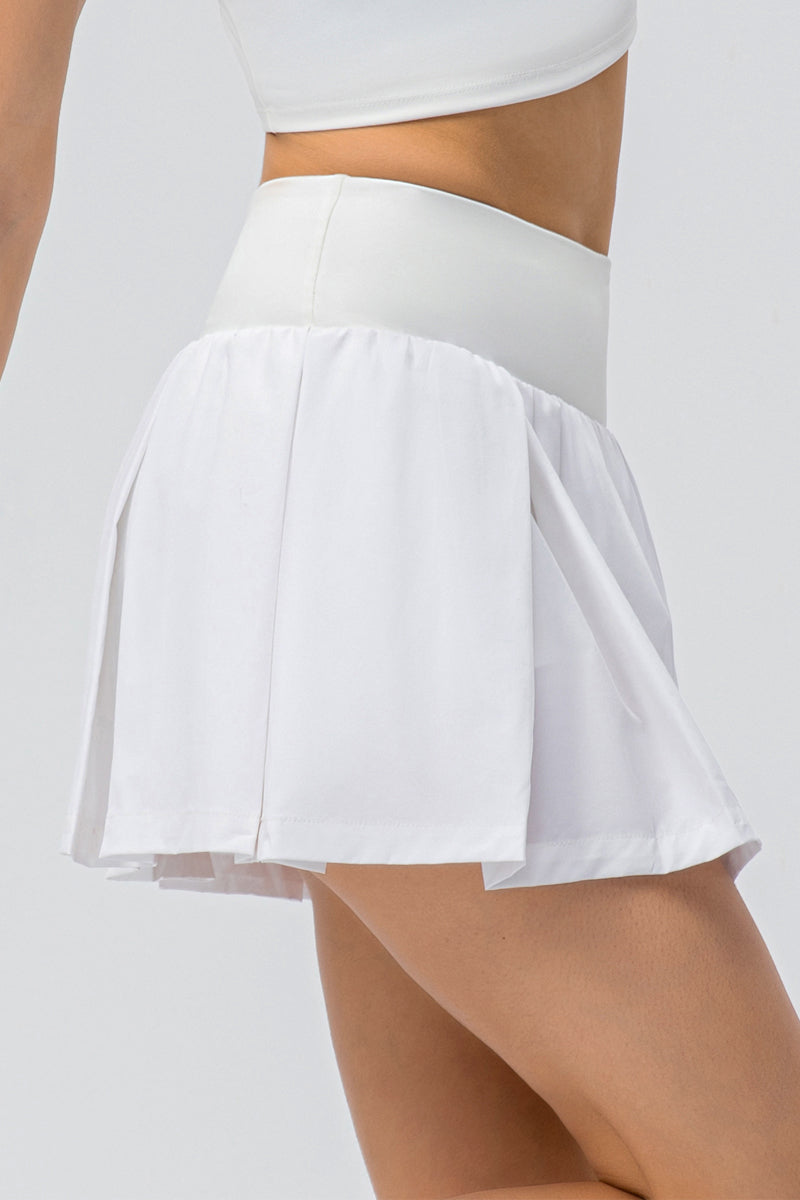 Pleated Tennis Skirts with Built-in Liner | Stylish &amp; Functional Skirt