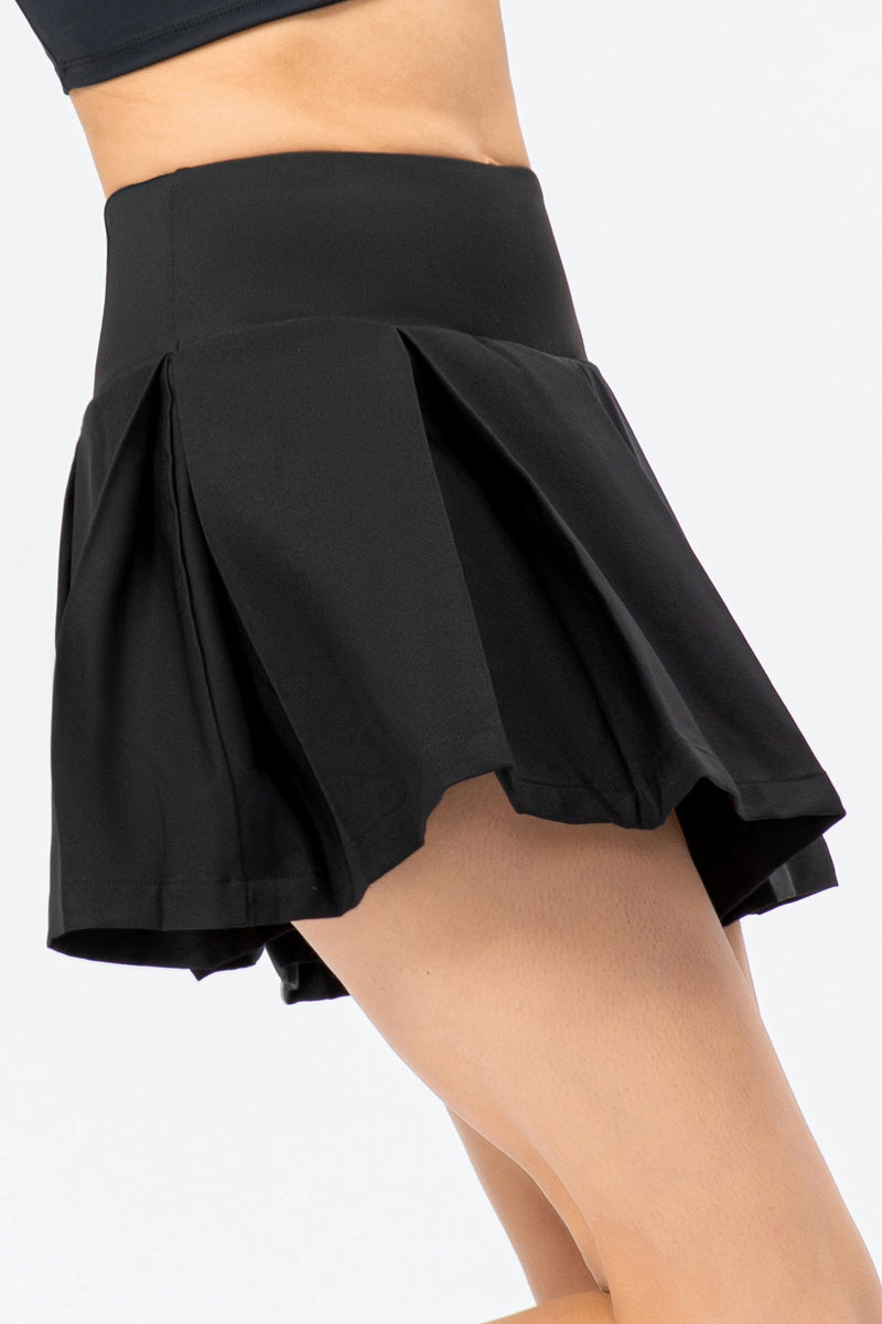 Pleated Tennis Skirts with Built-in Liner | Stylish &amp; Functional Skirt