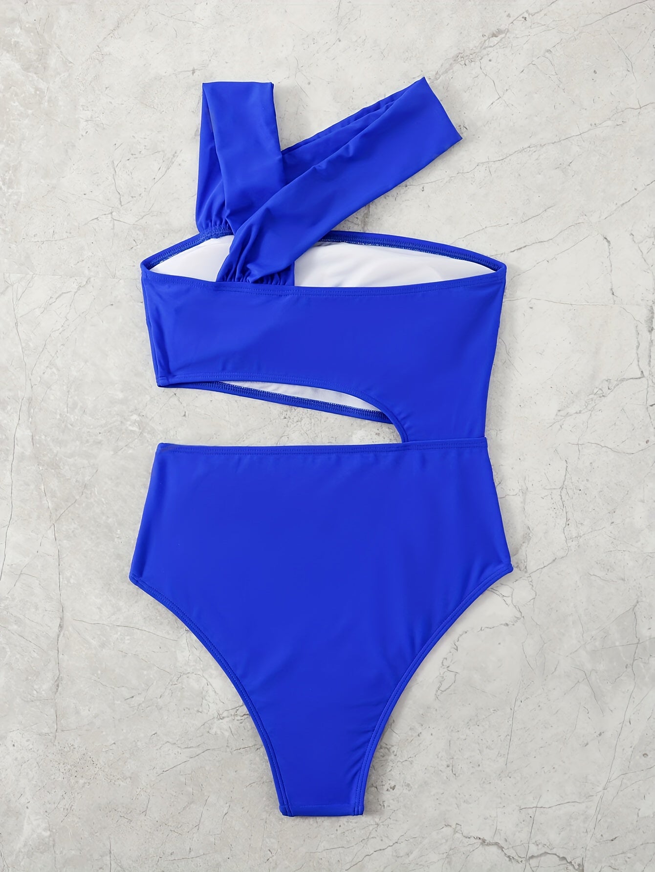 One-piece One Shoulder Asymmetrical Swimsuit