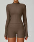 Long Sleeve Full Zip Running Jacket
