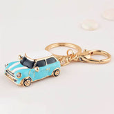 Metal Mini Car Keychain for Bag Accessories and Gifts