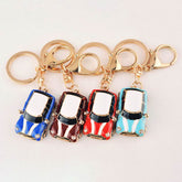 Metal Mini Car Keychain for Bag Accessories and Gifts