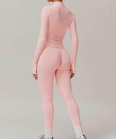Activewear Set With Sports Jacket and Leggings