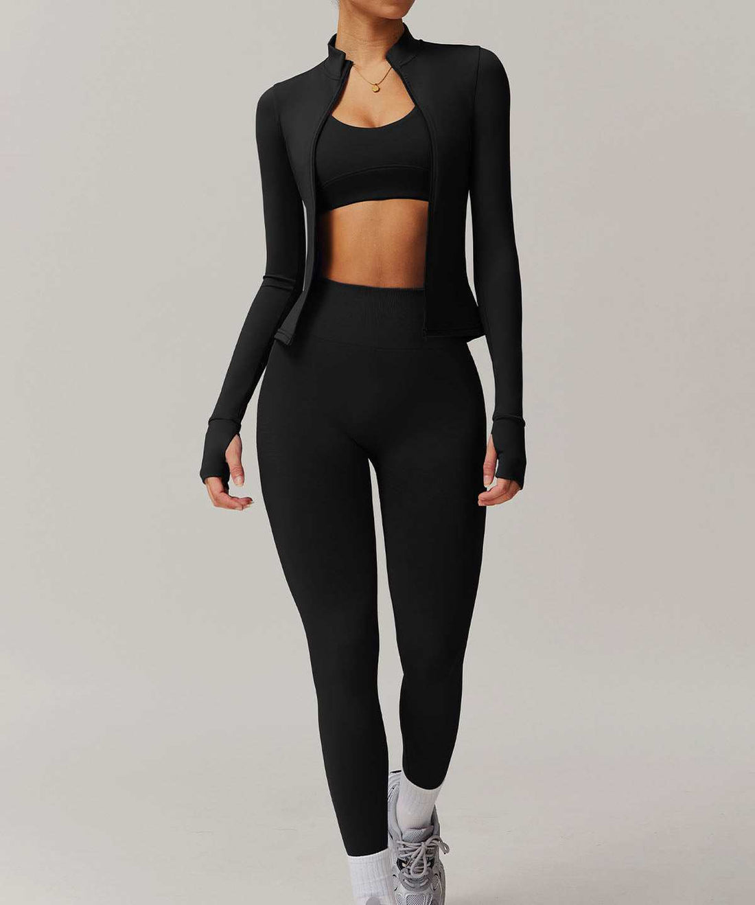 Activewear Set With Sports Jacket and Leggings | Perfect for Workouts