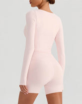 Long Sleeve Slim Fit Tops Fall T-Shirt with Thumb Holes