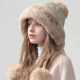 Beanie Hat Cap with Pompom
