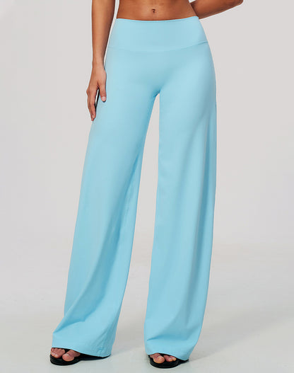 Front Seam Wide Leg Yoga Pants