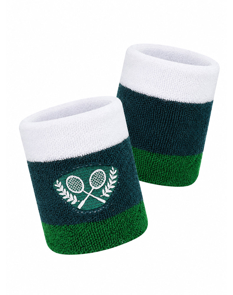 Badminton Embroidery Tennis Wristband Set