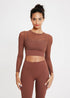 Mesh Long Sleeve Workout T-Shirt