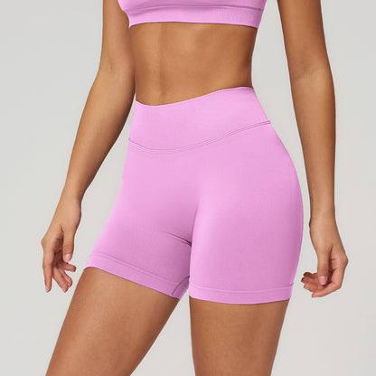 V Back High waist Biker Short