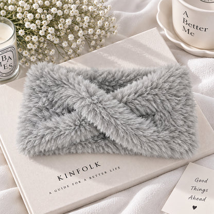 Faux Fur Headband Winter Ear Warmer Accessory