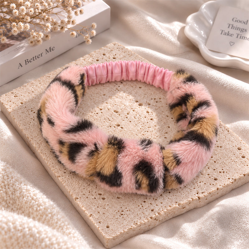 Plush Winter Hairband Yoga Fuzzy Headwrap