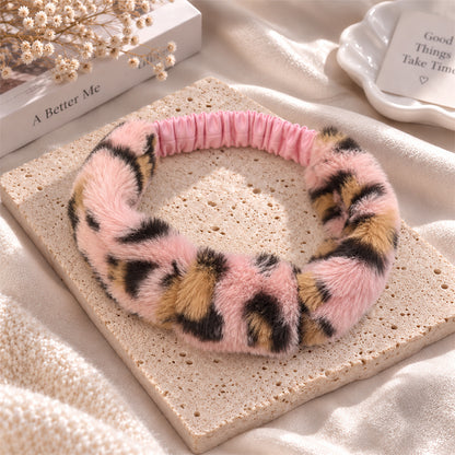 Plush Winter Hairband Yoga Fuzzy Headwrap