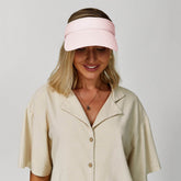 Wide Brim Sports Visor Hats Adjustable Empty Top Cap