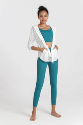 Sun Protection Full-Zip Hooded Jacket