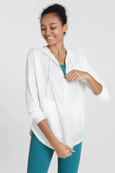 Sun Protection Full-Zip Hooded Jacket