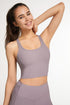 Ribbed Racerback Cropped Tank Tops - Stylish and Comfortable