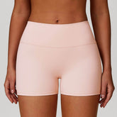 No Front Seam High Waist Biker Shorts